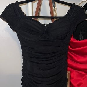 I’m selling a mini black Windsor dress.